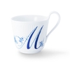 Cốc có quai Blue Fluted họa tiết chữ (20 chữ cái)