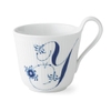 Cốc có quai Blue Fluted họa tiết chữ (20 chữ cái)