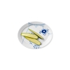 Đĩa oval Royal Copenhagen, họa tiết Blue Mega 33cm