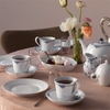 Hũ/bình có quai không nắp Royal Copenhagen, họa tiết Blue Fluted Half Lace 17cl