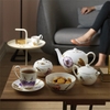 Ấm trà Royal Copenhagen, họa tiết Flora Morning Glory 130cl