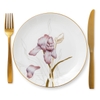 Đĩa Royal Copenhagen, họa tiết Flora Iris 22cm