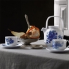 Bộ chén và đĩa trà, Royal Copenhagen, họa tiết Blomst Lilac 22cl