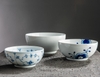 Hộp quà tặng Royal Copenhagen History gồm 3 bát tròn 13cm-15cm-18cm