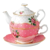 Bộ ấm và tách trà Royal Albert, BST Cheeky Pink