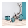 Hũ (Bình) có nắp đậy Kastehelmi màu xanh biển 116x114mm