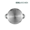 Nồi Vola Edelkochen 5 lớp inox 316 màu Trắng Ivory - Size 20cm