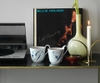 Cốc có quai Blue Fluted họa tiết chữ (20 chữ cái)