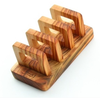 Wood tray stand Stand 3-slot