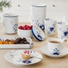 Đĩa Royal Copenhagen, họa tiết Blue Mega 17cm
