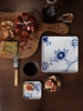 Đĩa vuông Royal Copenhagen, họa tiết Blue Mega 9x9cm