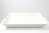 Đĩa Teema, kích thước 24x32cm, màu trắng, chất liệu sứ