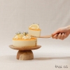 Cakestand gỗ keo (19x6cm) - nhỏ