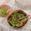 Bát salad gỗ keo (20x7cm) - nhỏ