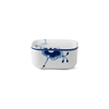 Hũ đựng bơ có nắp Royal Copenhagen, họa tiết Blue Mega 9.5x13xH6.8cm