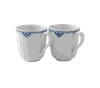 Bộ 2 cốc có quai Royal Copenhagen, họa tiết Princess 28cl
