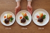 Đĩa Teema, kích thước 26cm, màu trắng, chất liệu sứ.