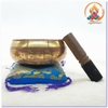 Chuông Xoay Nepal Khắc Lục Độ Mẫu Bồ Tát_Chày Ngũ Trí_Nút Thắt Cát Tường_14x7cm