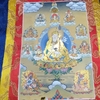 Tranh ThangKa MaDaLa Tổ Liên Hoa Sinh Padmasambhava_35x20cm