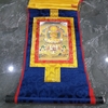 Trang ThangKa Tổ Tông Khách Ba (Tsongkhapa)_35x20cm