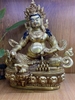 Tượng Hoàng Thần Tài Dzambala_Chất liệu Đồng Vẽ Tây Tạng_Cao 30x27cm
