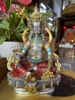 Tượng Hoàng Thần Tài Vàng Trơn- Dzambala-Cao 20cm