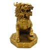 Kỳ Lân Bát Quái Đạp Thỏi Vàng_9cm_Tượng Phong Thủy
