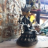 Tượng Trì Thế Bồ Tát Vasudhara Tài Bảo Như Vũ Bảo_Chất liệu Đồng Nepal_Cao 23cm