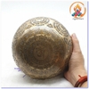Chuông Xoay Nepal Điêu Khắc Phật Bổn Sư Chuyển Pháp Luân_25x11,5cm (Gò Bằng Tay)