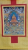 Tranh Thangka Phật A Di Đà_Cõi Cực Lạc_120x80cm