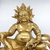 Tượng Hoàng Thần Tài Dzambala_Chất liệu Đồng Trơn_Cao 39cm