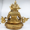 Tượng Hoàng Thần Tài Dzambala_Chất liệu Đồng Trơn_Cao 39cm