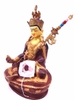Tượng Tổ Liên Hoa Sinh Padmasambhava_Chất liệu Đồng Vẽ_Cao 23cm