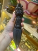 Túi Hoàng Thần Tài Màu Đỏ, Thêu Ngài_ 68x53mm