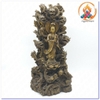 Tượng Quan Âm Bồ Tát Đứng Chín Rồng_Chất Liệu Đồng_Cao 40cm