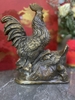 Cặp Gà Mái, Gà Trống_12cm_Tượng Phong Thủy