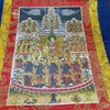 Tranh ThangKa MaDaLa Tổ Liên Hoa Sinh Padmasambhava_35x20cm