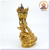 Tượng Phật Đại Nhật Như Lai_Chất liệu Đồng Vẽ_Cao 30cm