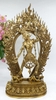 Tượng Hộ Pháp Du Già Thánh Nữ Vajrayogoni Dakini_Chất liệu Đồng_Cao 36cm