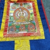 Tranh ThangKa Ngài Bạch Tản Cái 35x20cm