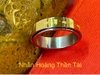 Nhẫn Hoàng Thần Tài Vàng Xoay-25 mm