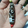Đá Dzi 6 Mắt Nâu Đỏ_58x15mm