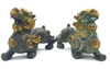 Tỳ Hưu Dạ Cổ Rêu Sừng Nhọn Và Như Ý_15cm_Tượng Phong Thủy