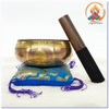 Chuông Xoay Nepal Khắc Lục Độ Mẫu Bồ Tát_Chày Ngũ Trí_Nút Thắt Cát Tường_14x7cm