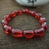Chuỗi Đá Topaz Bầu Hồng Đeo Tay_10x14ly