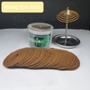 Nhang Vòng 4 Giờ Hương Thảo Dược Hộp Mica Hộp 48 khoanh