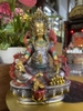Tượng Hoàng Thần Tài Vàng Trơn- Dzambala-Cao 20cm