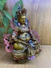 Tượng Hoàng Thần Tài Vàng Trơn- Dzambala-Cao 20cm