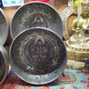 Bộ Chuông Xoay Nepal Điêu Khắc Quan Âm Tứ Thủ Bồ Tát 10_22cm (Hàng Thủ Công)