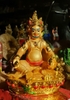 Tượng Hoàng Thần Tài Dzambala_Chất liệu Poli Trong_Cao 15cm